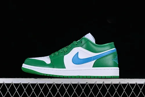 All categories Air Jordan Jordan series basketball shoes Air Jordan 1 Low G version pure original Air Jordan 1 Low "White Green" AJ1 Joe 1 white green low-top basketball shoes DC0774-304